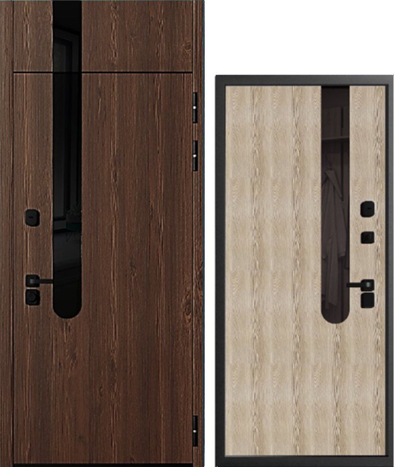 Титан Дорс Термо Оберег-Новый Город Винорит Дуб темный DIS007217